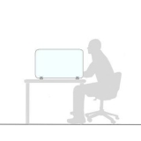 Schermo divisorio ONDESK "vetroplastico" - cm 70x45h - Schermo divisorio ONDESK 