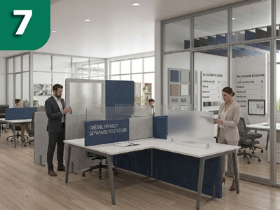 Comfort & Postazioni Ufficio-Come creare privacy e separare le postazioni di lavoro?