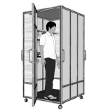 A-POD-02 richiedi preventivo - Cabina acustica A-POD-02 - cm 108x108X218h Cabina acustica A-POD-02 - cm 108x108X218h - Cabina acustica A-POD-02 - cm 108x108X218h