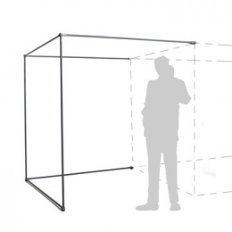 Box per tende di prosecuzione - cm 200x200x200h 