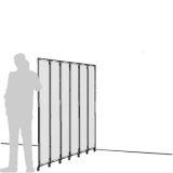 CRLM06H richiedi preventivo - Separè a parete CLIPPER ROLLER LIGHT 30 - cm 184x180h (6 elementi) Separè a parete CLIPPER ROLLER LIGHT 30 - cm 184x180h (6 elementi) - Separè a parete CLIPPER ROLLER LIGHT 30 - cm 184x180h (6 elementi)