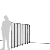 CRLM07B richiedi preventivo - Separè a parete CLIPPER ROLLER LIGHT 30 - cm 214x140h (7 elementi) Separè a parete CLIPPER ROLLER LIGHT 30 - cm 214x140h (7 elementi) - Separè a parete CLIPPER ROLLER LIGHT 30 - cm 214x140h (7 elementi)