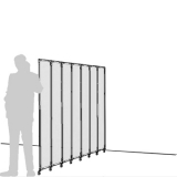 CRLM07H richiedi preventivo - Separè a parete CLIPPER ROLLER LIGHT 30 - cm 214x180h (7 elementi) Separè a parete CLIPPER ROLLER LIGHT 30 - cm 214x180h (7 elementi) - Separè a parete CLIPPER ROLLER LIGHT 30 - cm 214x180h (7 elementi)