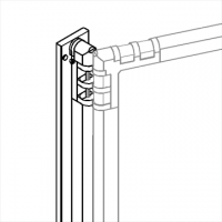 Separè a parete CLIPPER ROLLER LIGHT "vetroplastico" - cm 329x201h (5 elementi) Separè a parete CLIPPER ROLLER LIGHT "vetroplastico" - cm 329x201h (5 elementi)