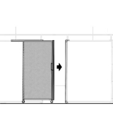 MS10.20F richiedi preventivo - Pannello scorrevole MACRO Pannello scorrevole MACRO "laminato" - cm 100x200h - Pannello scorrevole MACRO