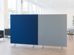 Pannello divisorio TXT di prosecuzione con 1 base dritta - cm 200x140h