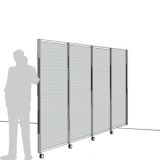 MRL04G richiedi preventivo - Separè a parete su ruote MACRO R. L. GRIGLIA - cm 433x212h (4 elementi) Separè a parete su ruote MACRO R. L. GRIGLIA - cm 433x212h (4 elementi) - Separè a parete su ruote MACRO R. L. GRIGLIA - cm 433x212h (4 elementi)