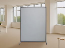 Schermo mobile su ruote MACRO VELA "alveolare" - cm 200x200h 